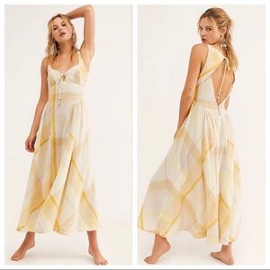 Free people all tied up midi ress